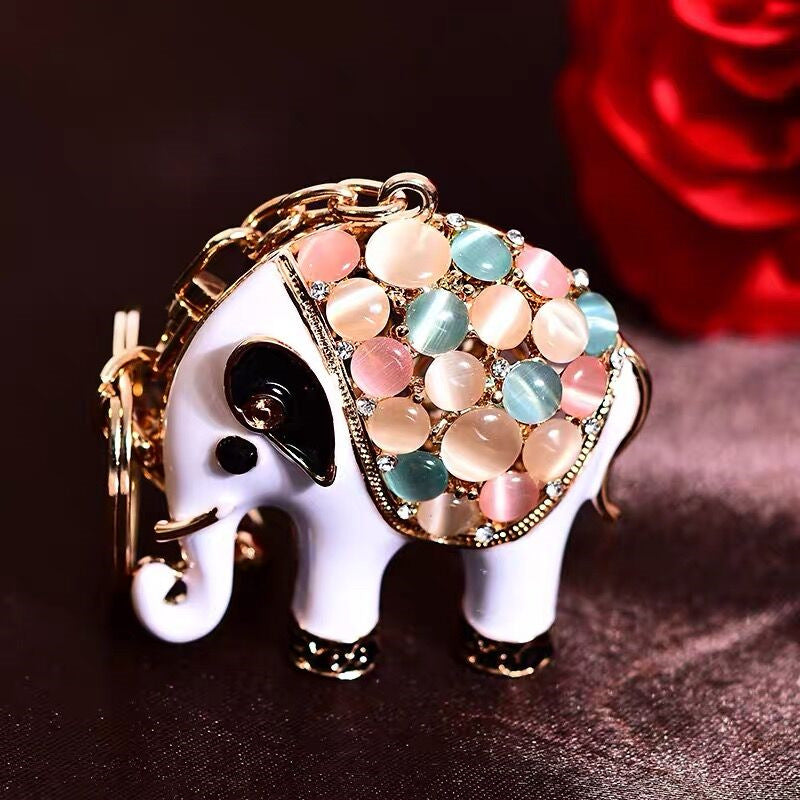 Wholesale Pink Diamond Koala Bear Metal Keychain