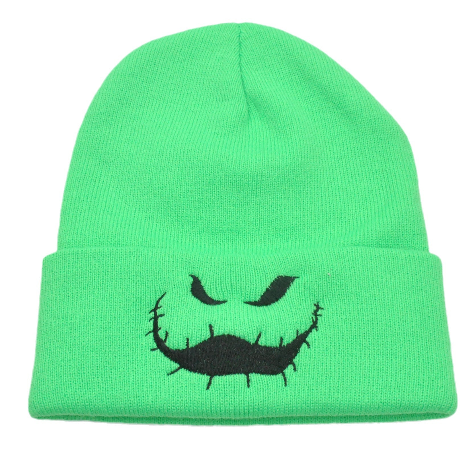 Wholesale Christmas Green Knitted Hats