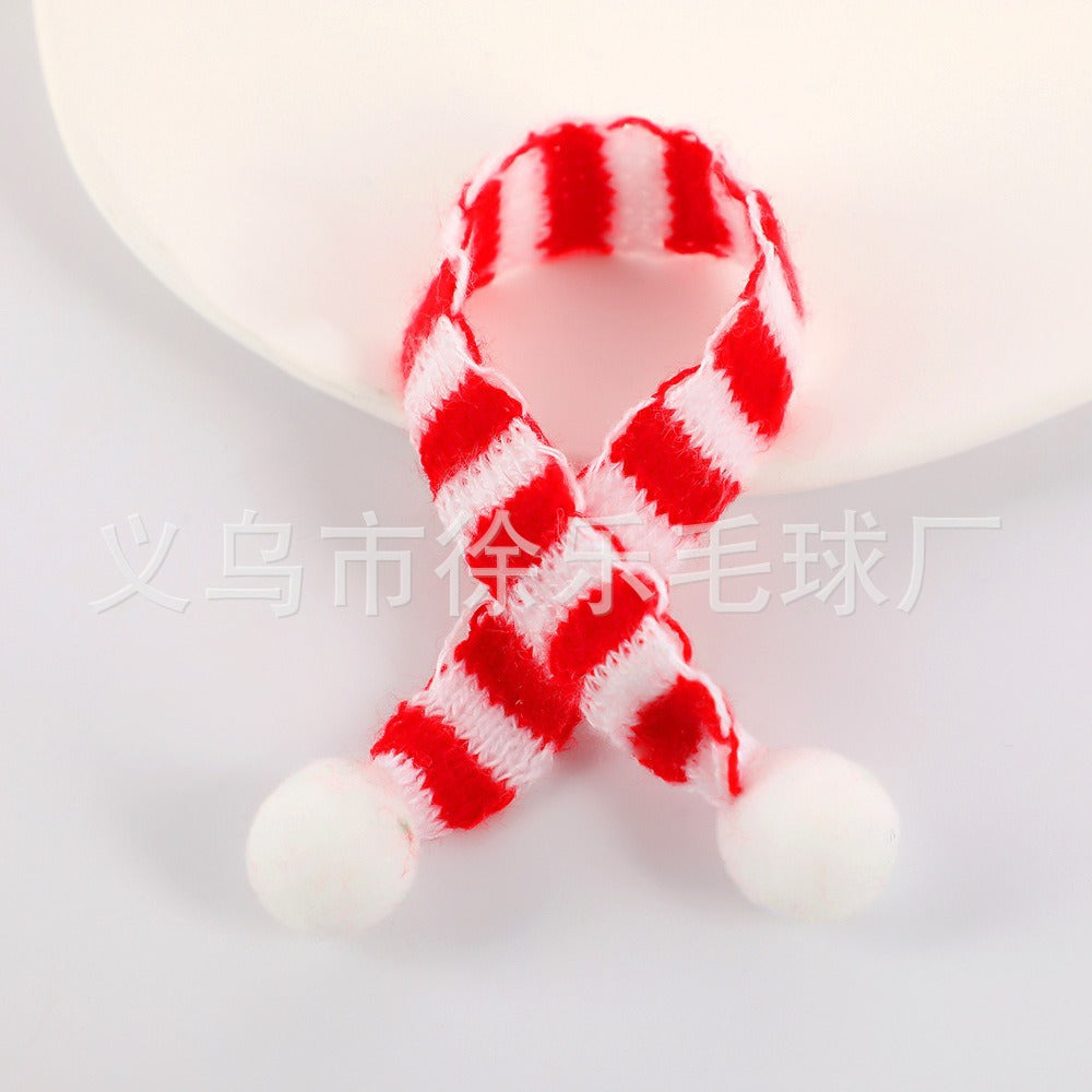 Wholesale 10pcs Christmas Mini Knitted Small f Doll Toy Decorative Accessories