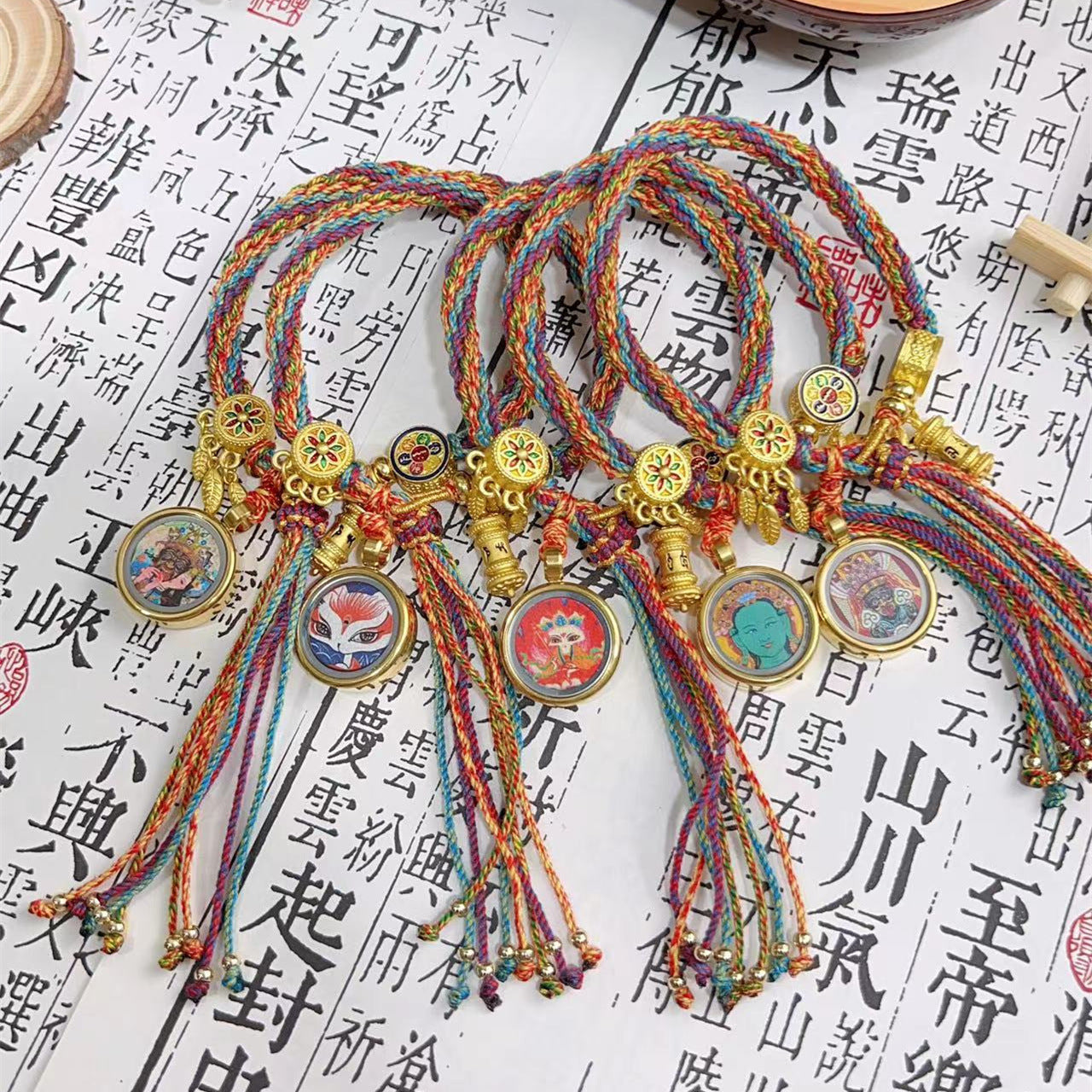 Wholesale Hand Rubbed Cotton Rope Woven Bracelets