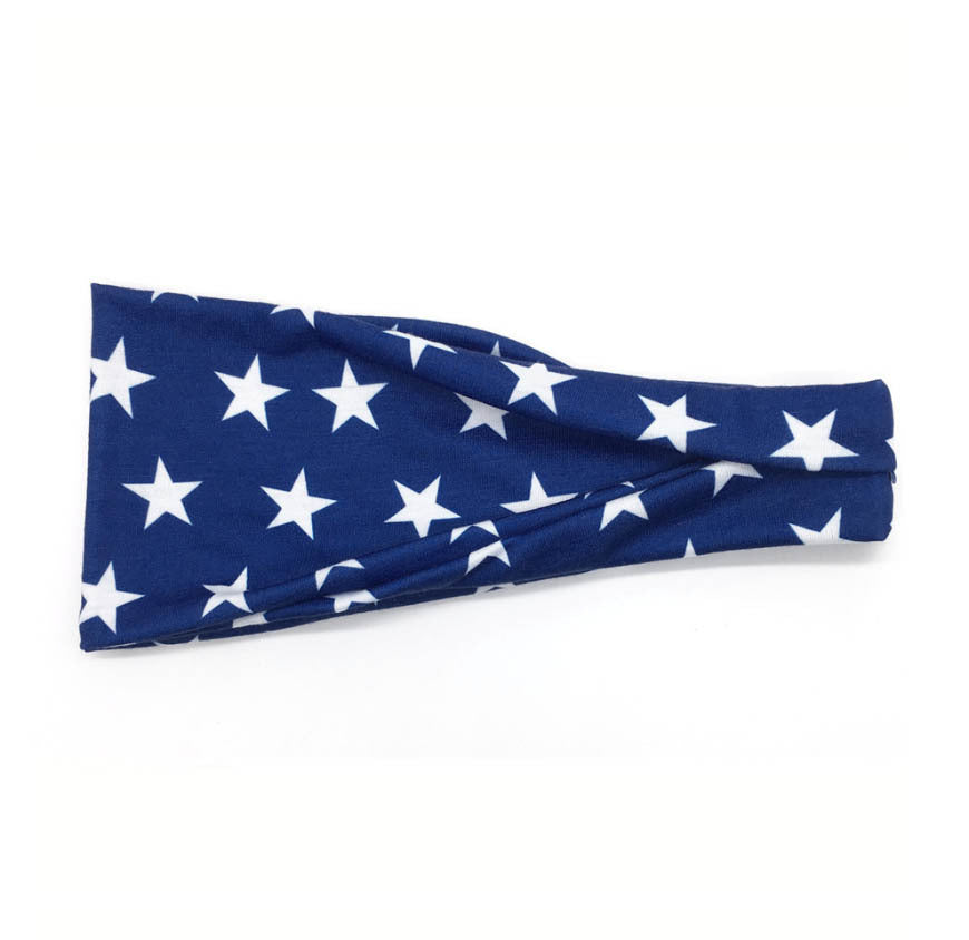 Wholesale Fabric Independence Day Headband Men