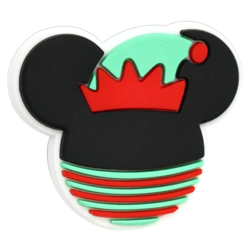 Wholesale  Random 100pcs/pack  Colorful Cartoon Series Soft Rubber Beads