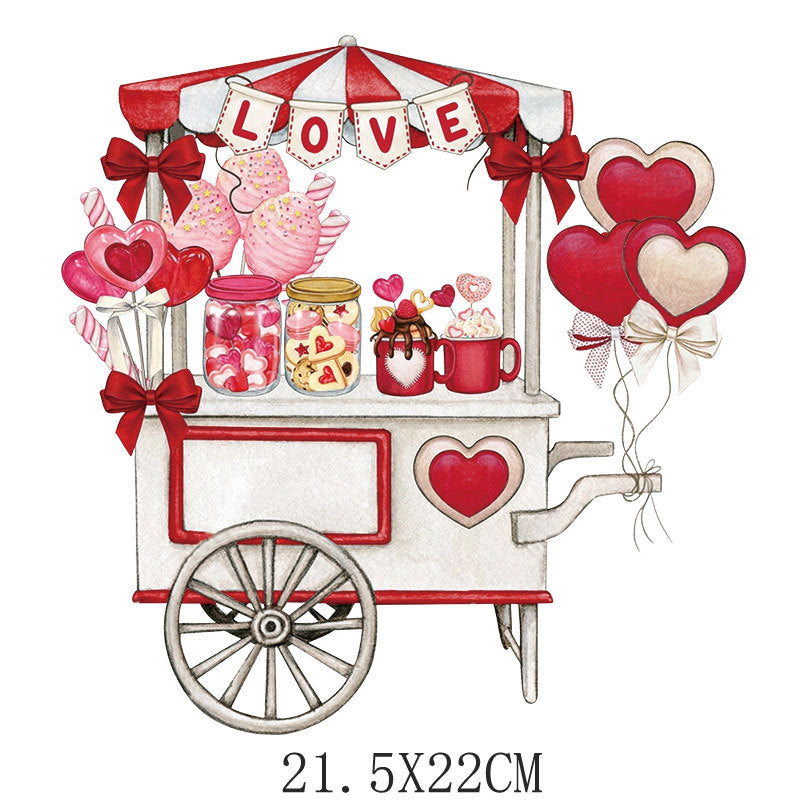 Wholesale Valentine' s Day UV DTF Ready to Press Transfers Wraps