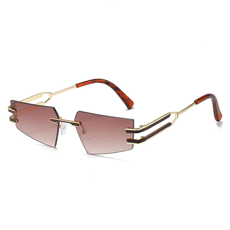 Wholesale Cat-eye Frameless Fashion Sunglasses