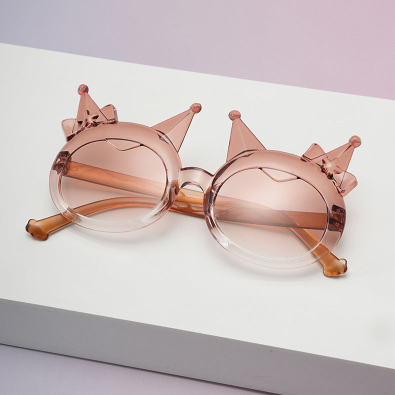 Wholesale Children's Cute Super Cute Sunscreen Bow Sunglasses