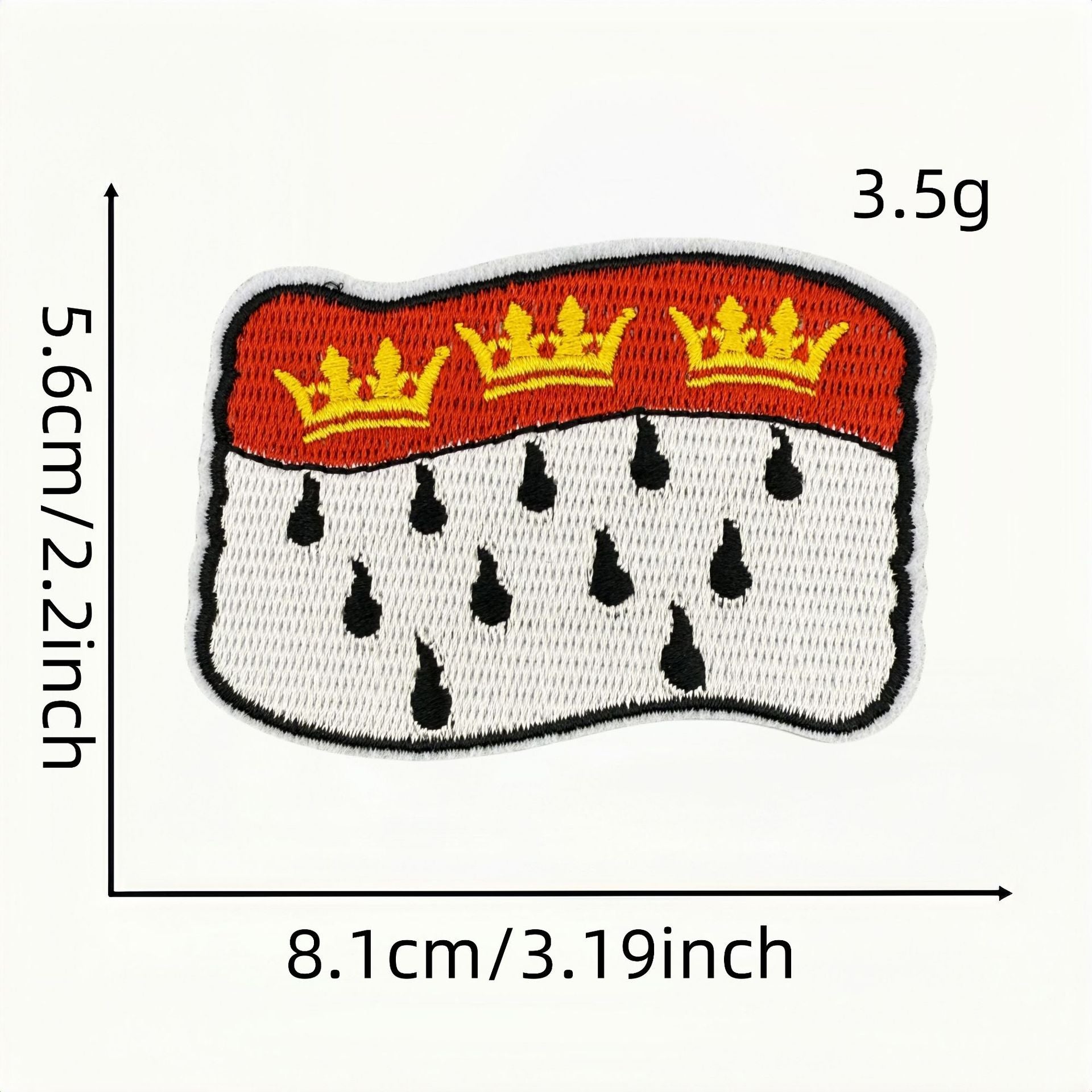 Wholesale Carnival cartoon red clown DIY patches