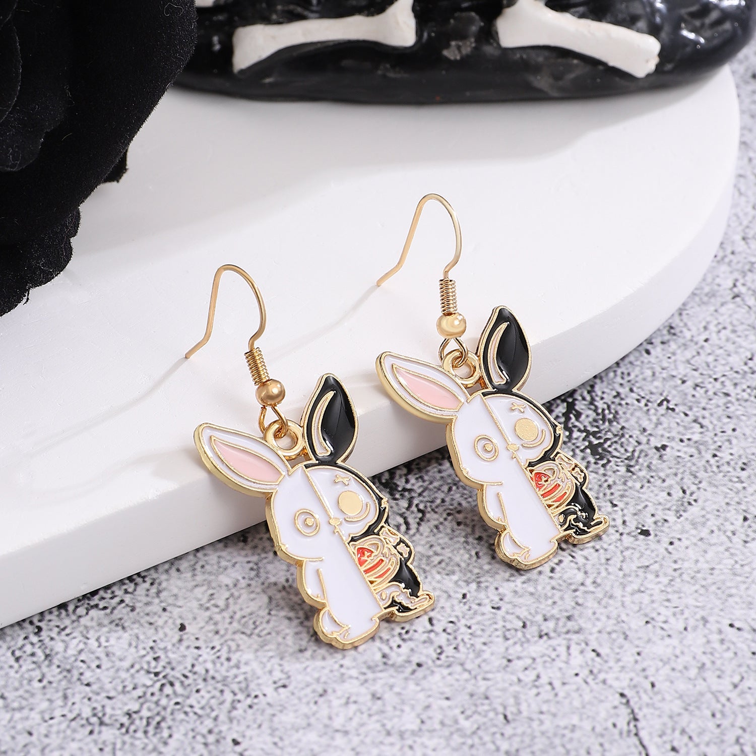 Wholesale Halloween Cartoon Trendy Cool Funny Personality Animal Fashion Versatile Ear Hooks