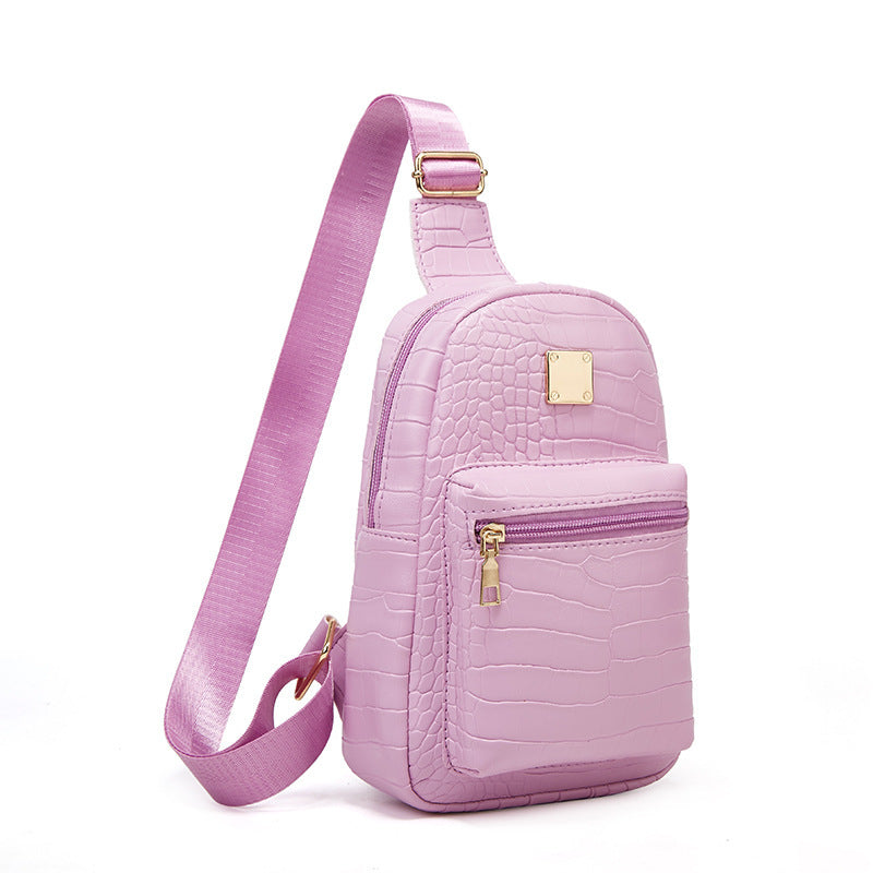 Wholesale PU Women's Chest Bag