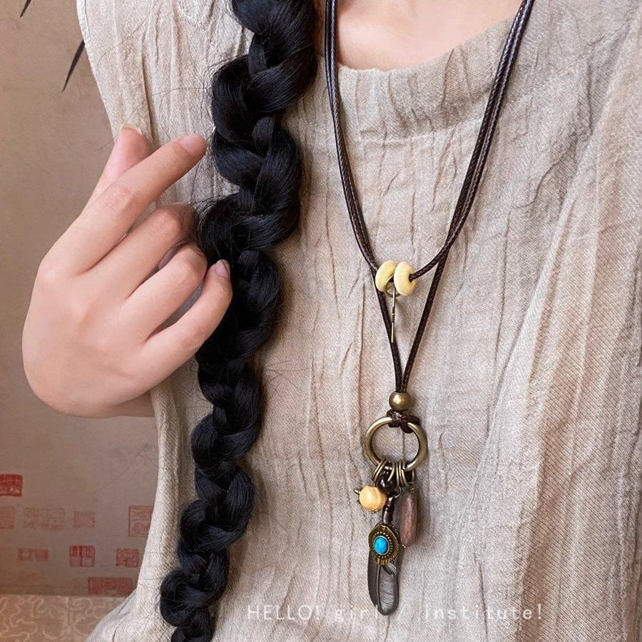 Wholesale Red M bean balloon dog pendant necklace