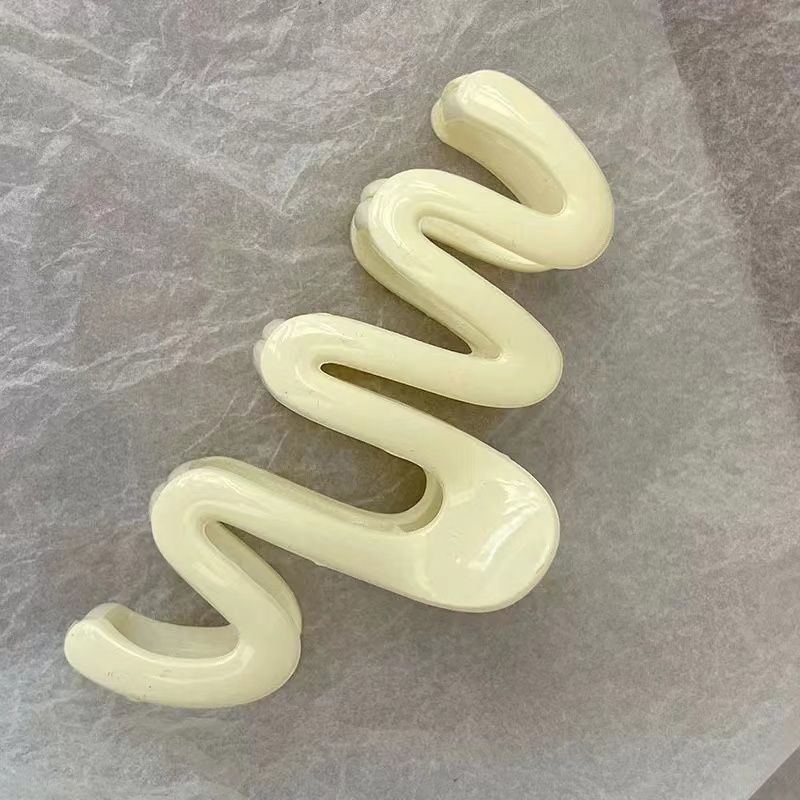 Wholesale Dopamine Wavy Line Hair Clips