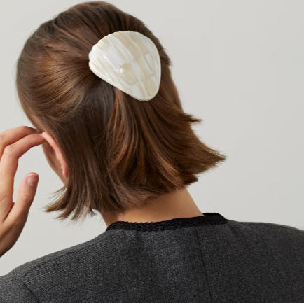 Wholesale sweet back head hairpin shell hair clip