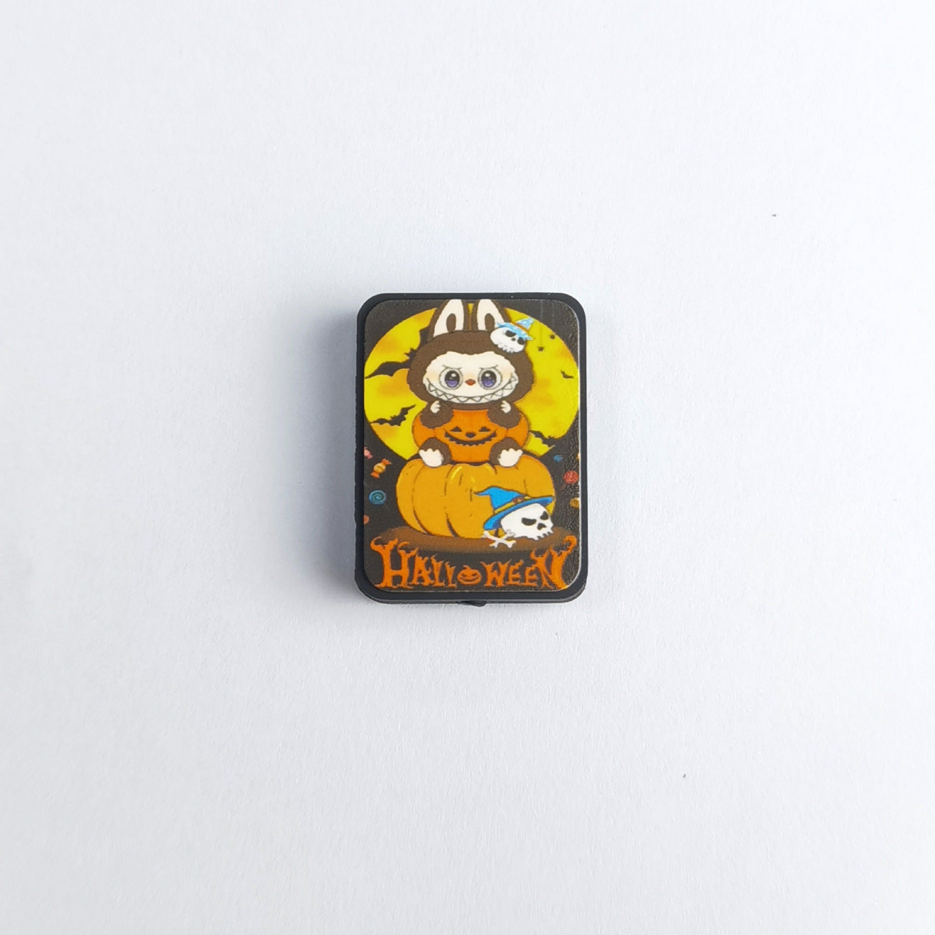 Wholesale 30pcs Luminous printed silicone beads DIY Accessories