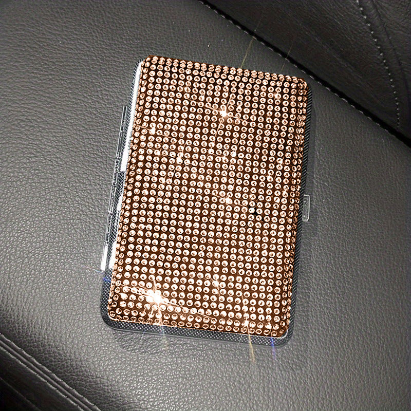 Wholesale Women's Diamond Studded Slim Cigarette Boxes