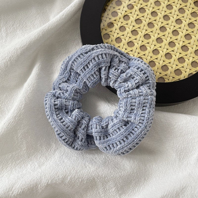 Wholesale Autumn and Winter Woolen Knitted Large Intestine Hair Ties