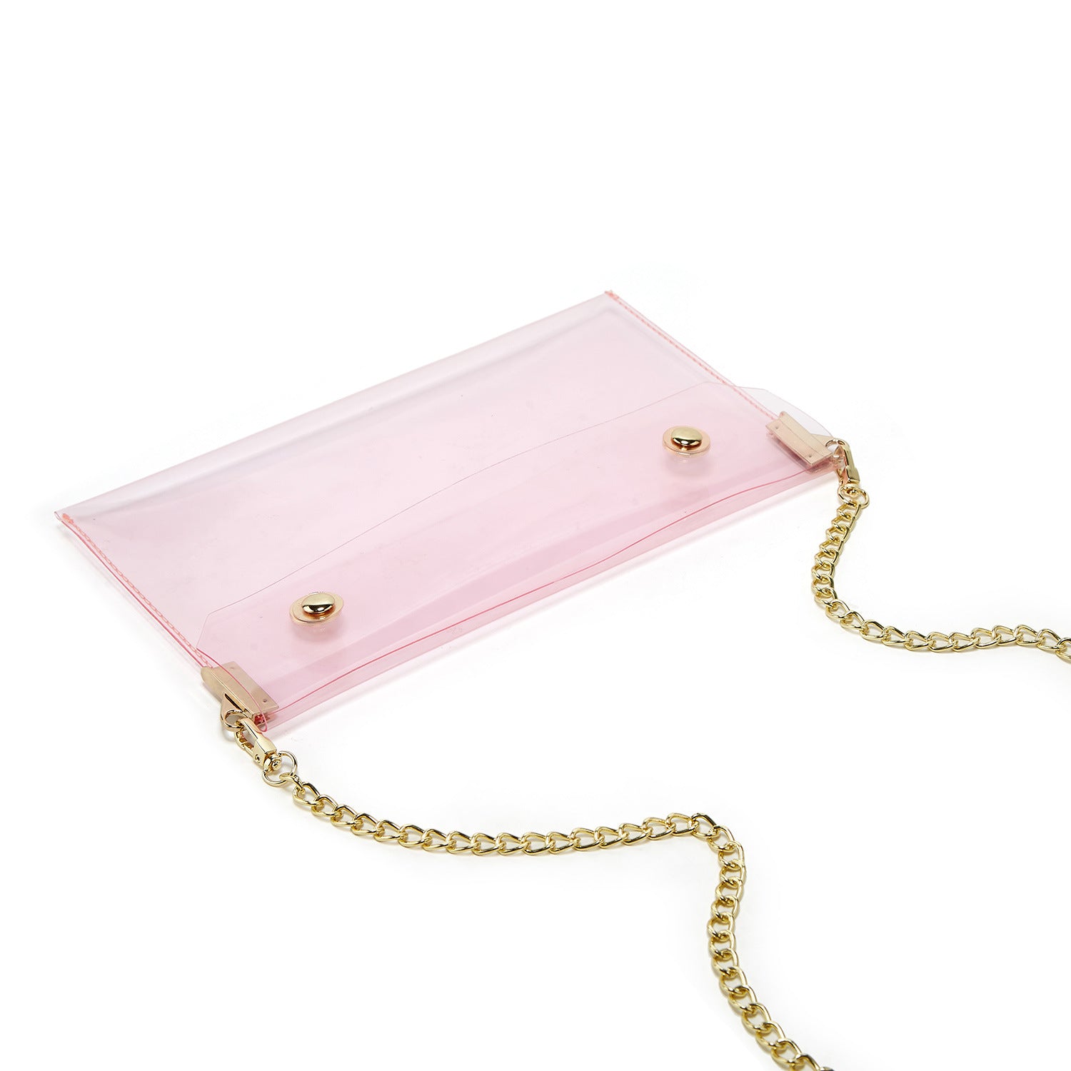 Wholesale Transparent TPU Bag Chain Crossbody Shoulder Bag Envelope Bag