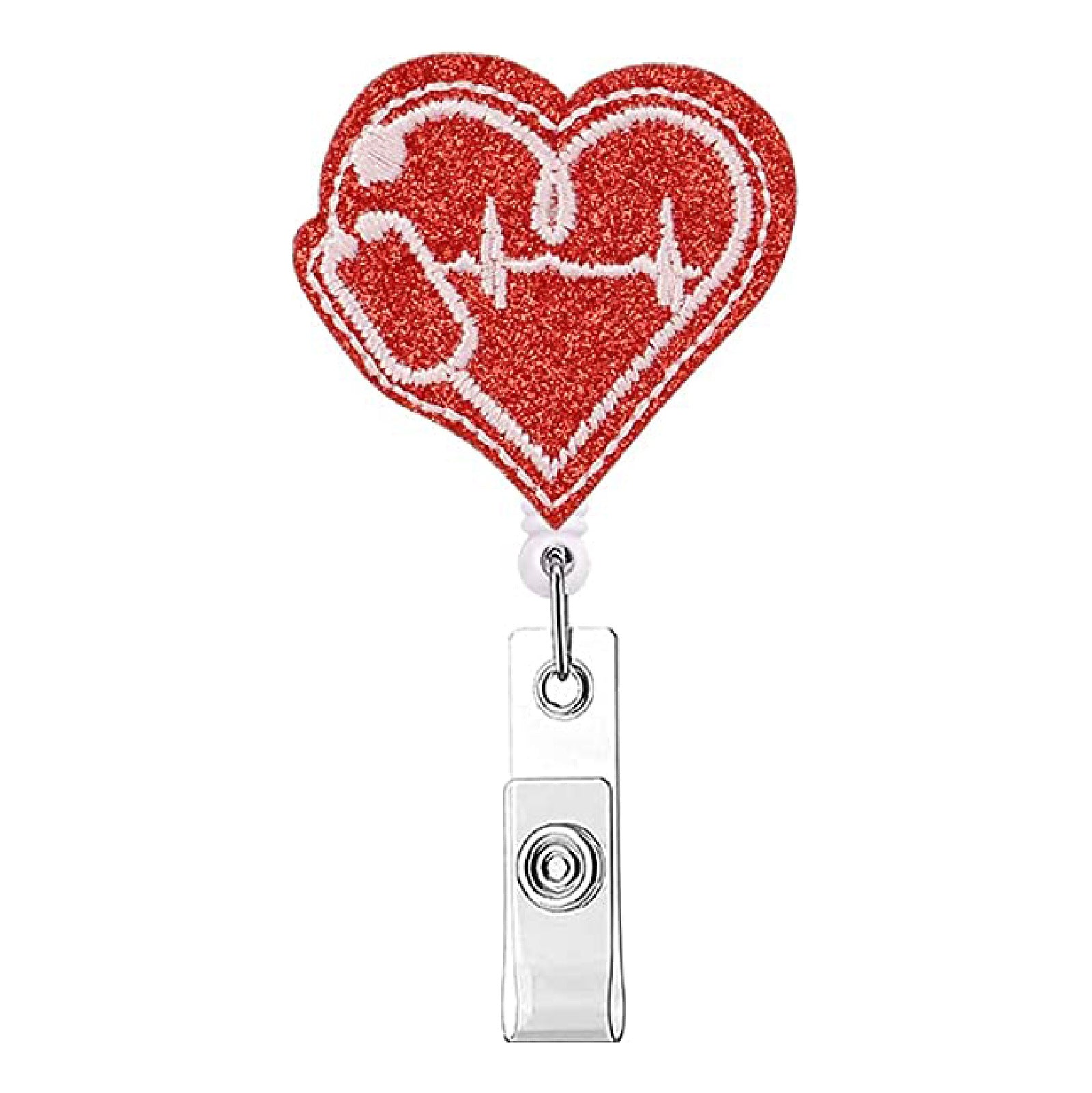 Wholesale ABS Festival Series Sparkling Pink Turkey Love Egg Maple Leaf Emblem Scroll Retractable Keychain