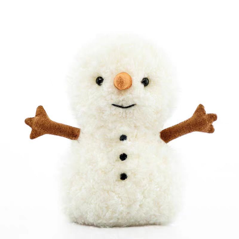 Wholesale PP Cotton Christmas Deer Plush Doll and Christmas Tree Ornaments