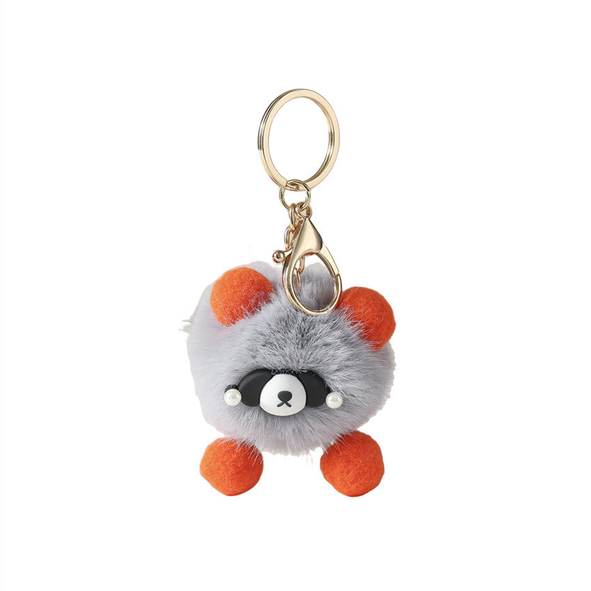 Wholesale Cartoon Cute Plush Bear Keychain