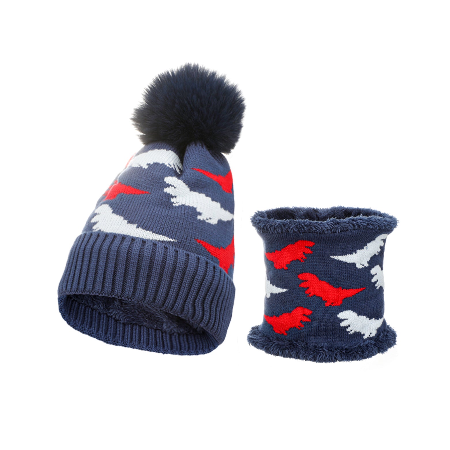 Wholesale Winter Children's Knitted Hat Cat Woolen Hat