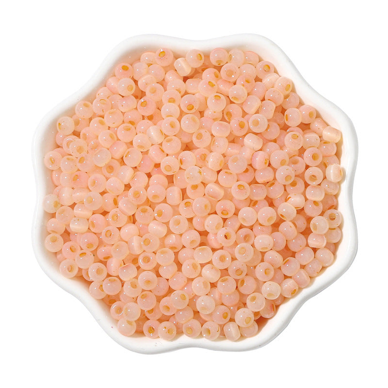 Wholesale 150PCS Cat's Eye Jade Glass Beads