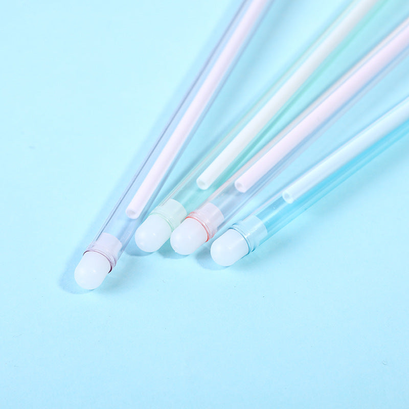 Wholesale feather drift bottle pendant gel pen