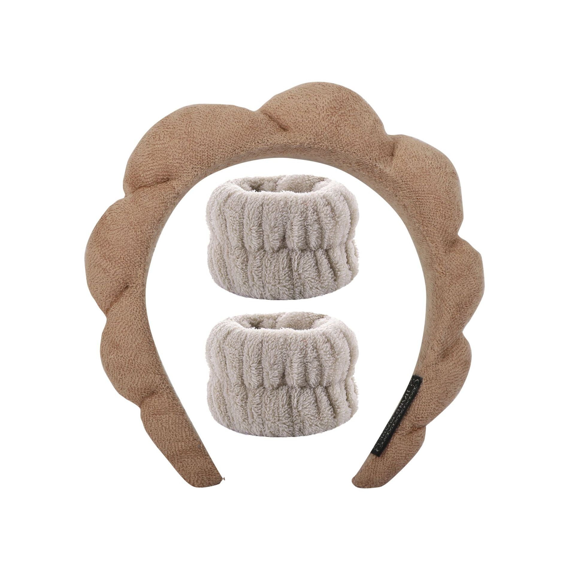 Wholesale Twist Sponge High Skull Cloud Headband