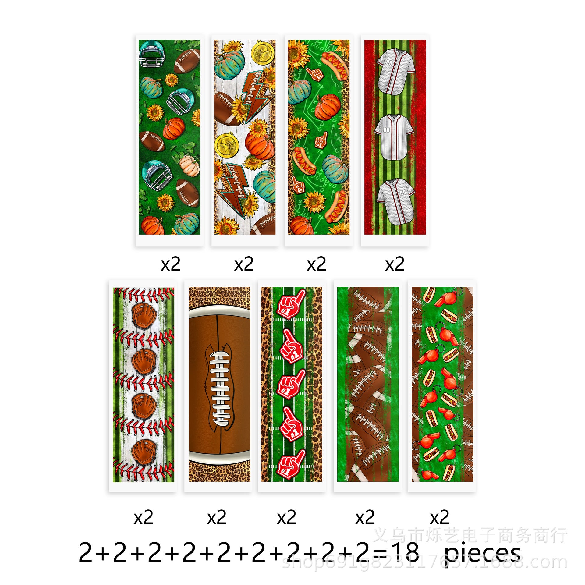 Wholesale 18/24pcs Autism Christmas  suit UV DTF Transfer Crystal Pen Sticker