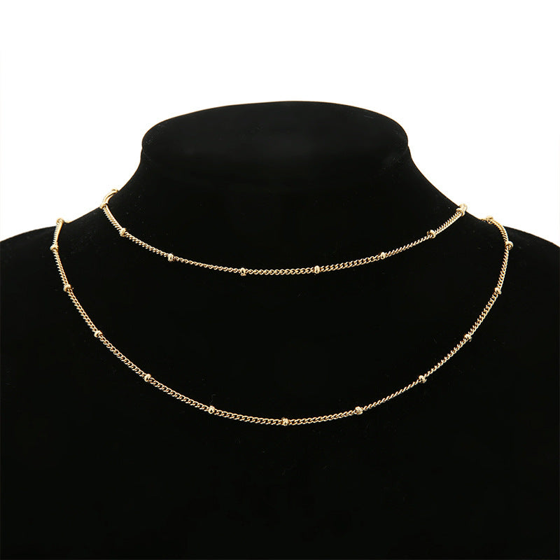 Wholesale 2PCS 1.8mm Stainless Steel Side Chain DIY Jewelry Accessories