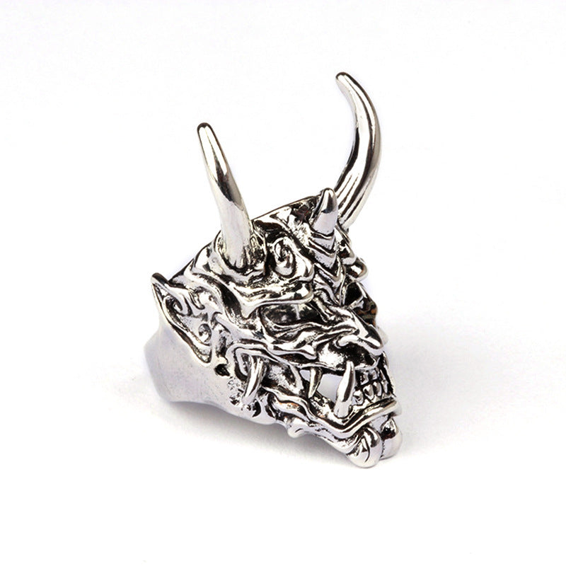 Wholesale Ghost Mask Horror Gift Halloween Necklace Jewelry Men's Necklace Hip-hop Necklace Men