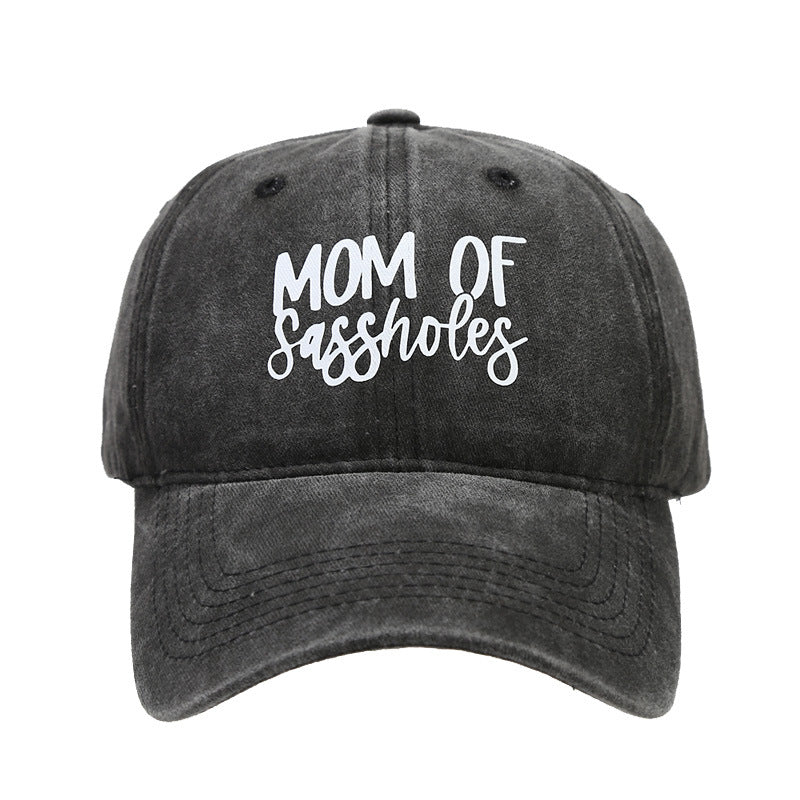 Wholesale MOM Heat Transfer Soft Top Baseball Cap