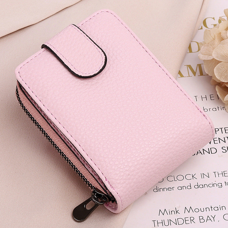 Wholesale Integrated Large Capacity Multifunctional Female Driver's License Leather Case Coin Purse