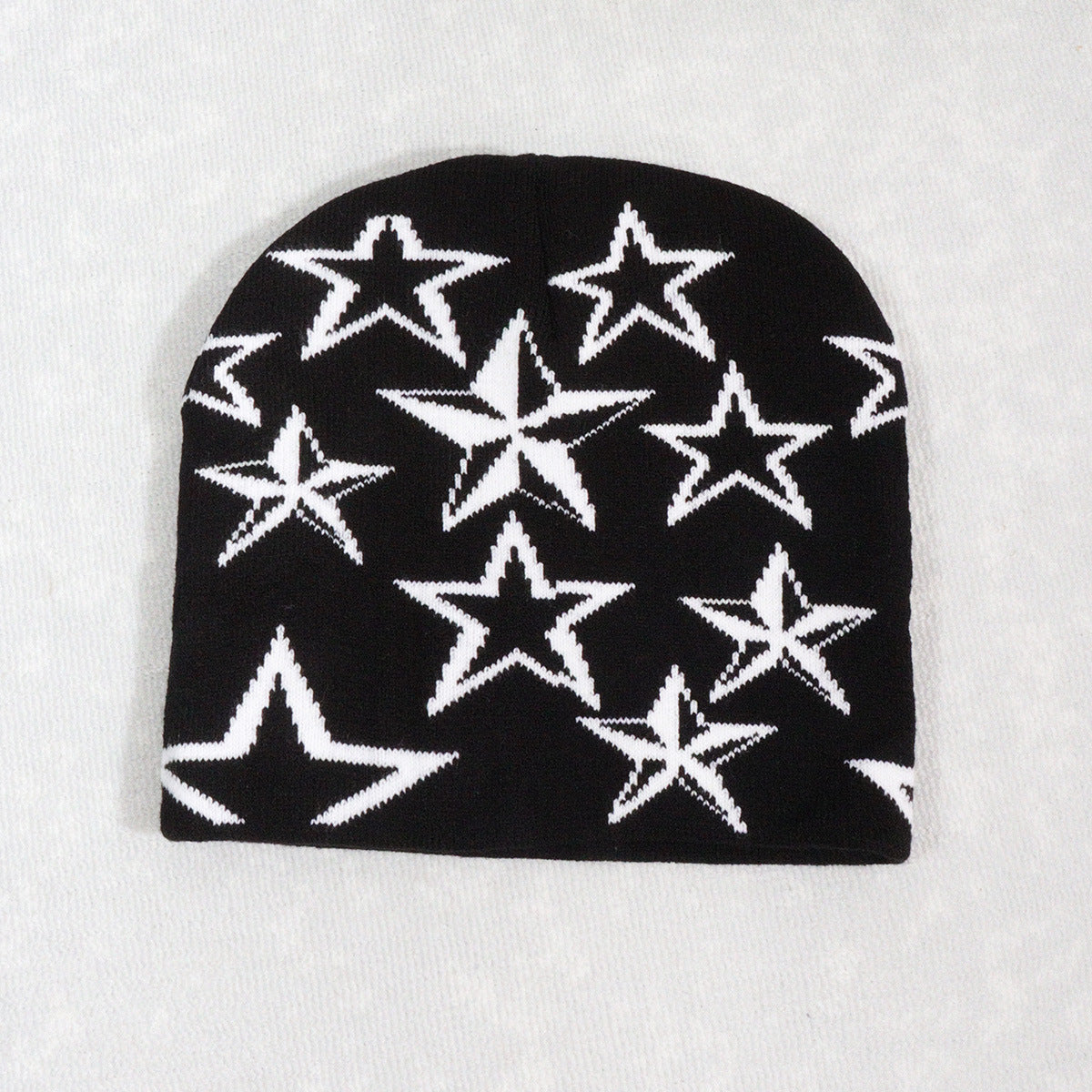 Wholesale Y2K Jacquard Knitted Hat Little Star Woolen Hat