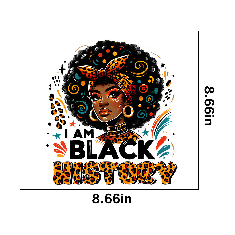 Wholesale 10pcs Black History  UV DTF Ready to Press Transfers Wraps