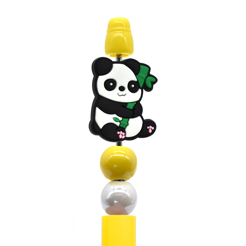 Wholesale Random 100pcs Cartoon Cute Panda Focal Beads