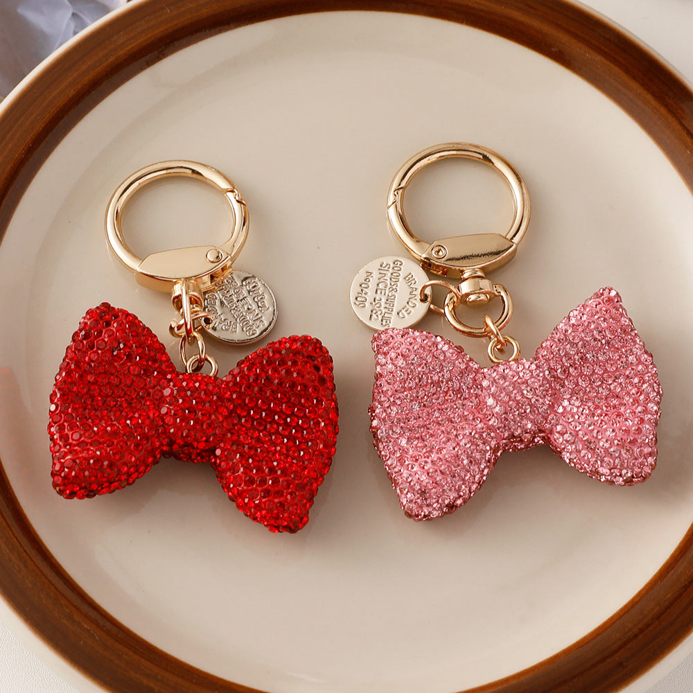 Wholesale Diamond Bow Keychain