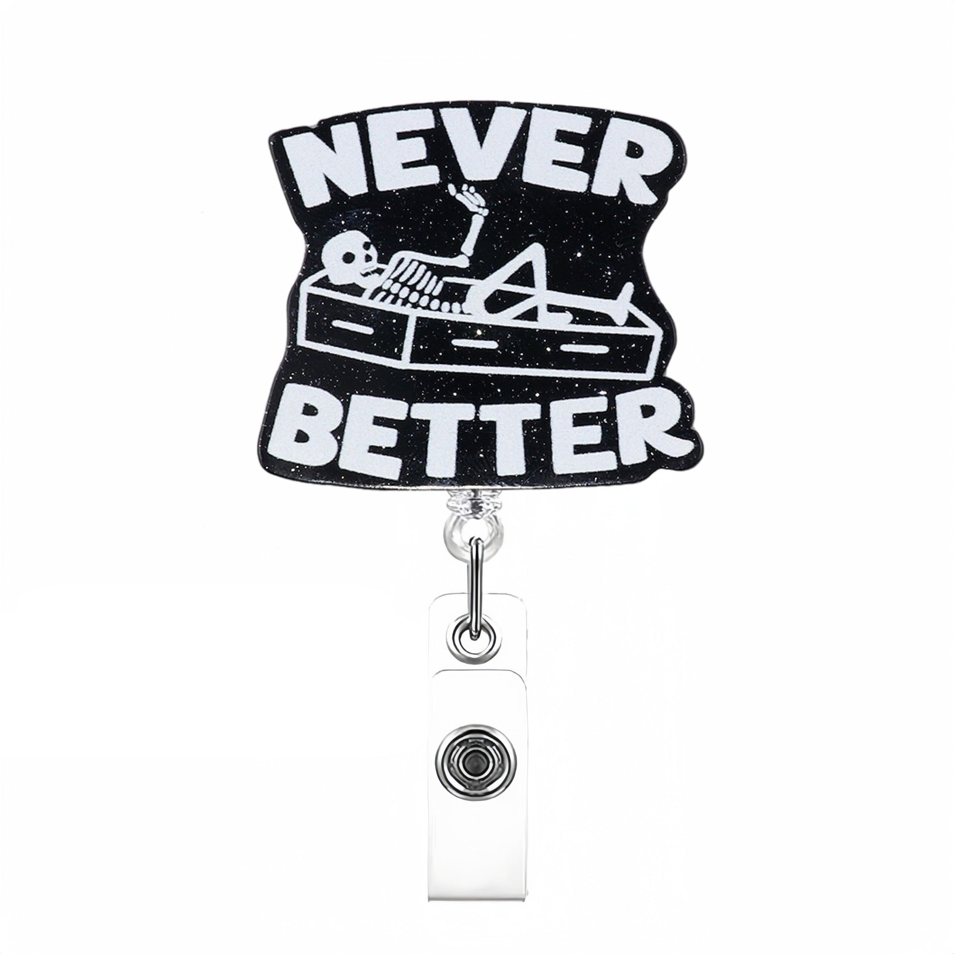 Wholesale Acrylic Medical Student DIY Retractable Keychain