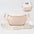 Wholesale Pu Leather Large Capacity Cross-body Pleated Waist Bag