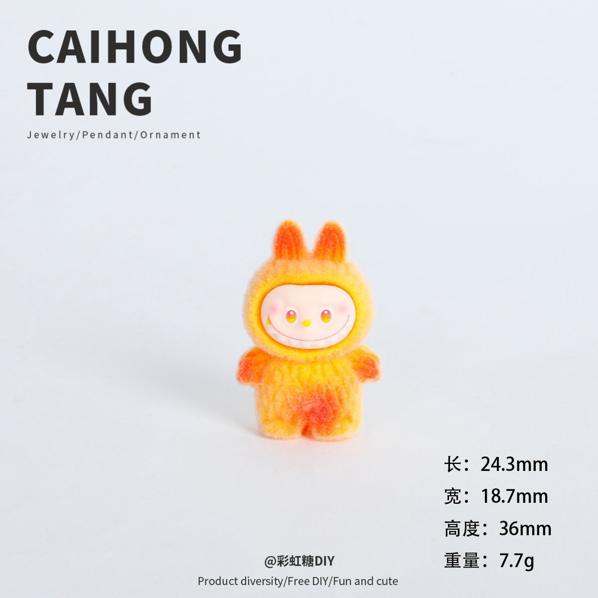 Wholesale Cartoon resin cute small ornaments DIY accessories