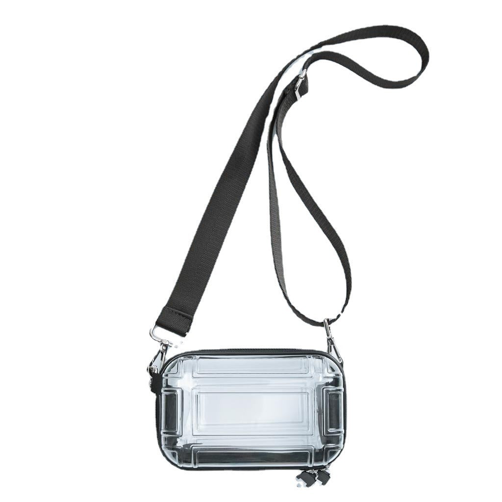 Wholesale ABS Transparent Storage Mini Travel Luggage