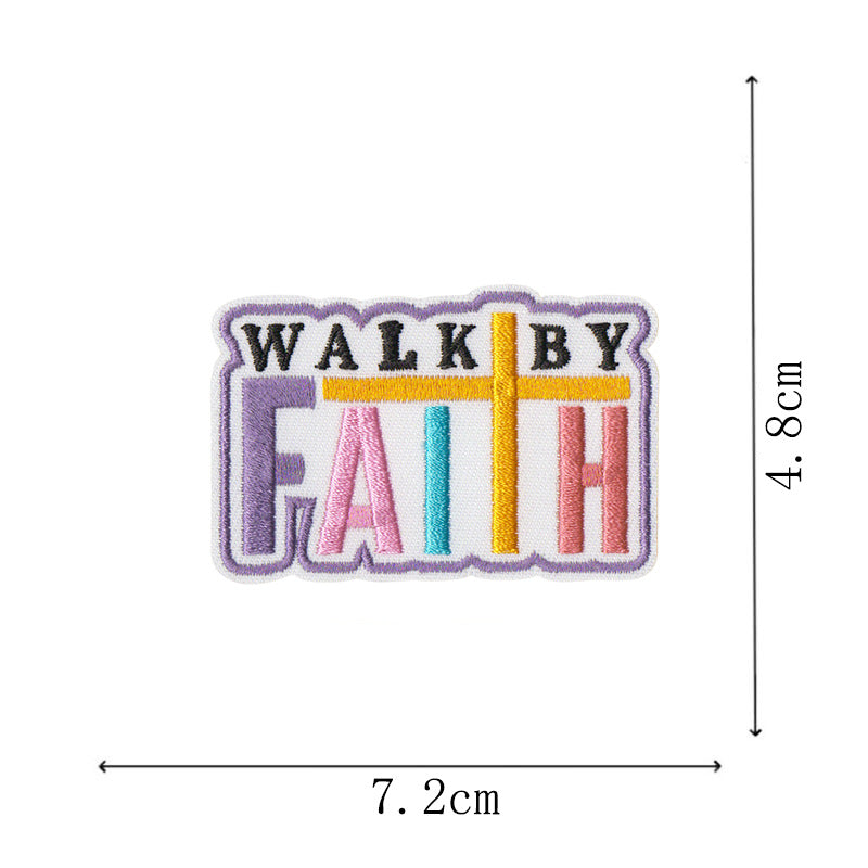 Wholesale  Bible Cloth Embroidery  DIY Patches