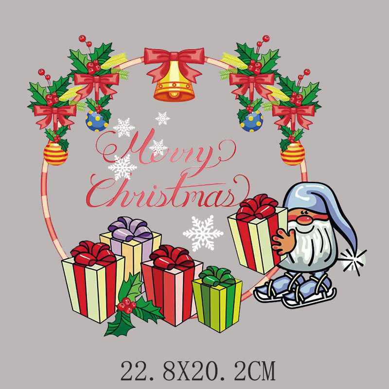 Wholesale Christmas heat transfer stickers   UV DTF Ready to Press Transfers Wraps
