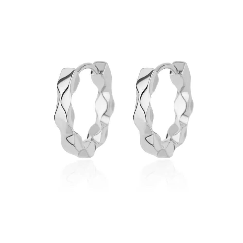 Wholesale Gold Geometric Solid Square Atmospheric Earrings