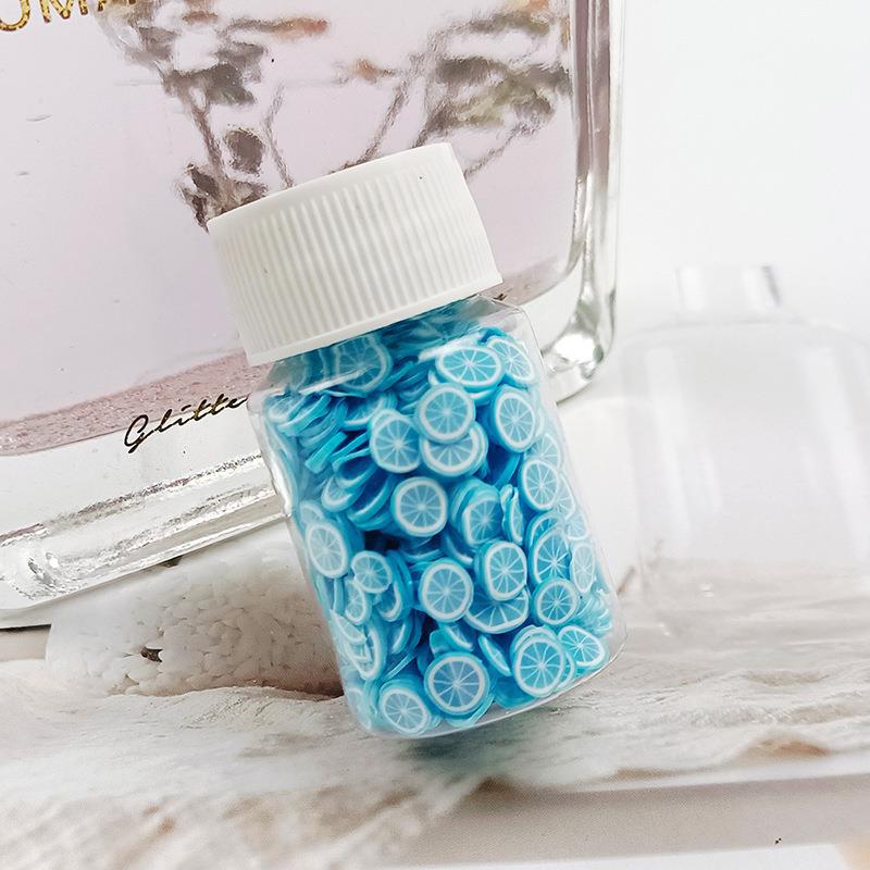 Wholesale Fruit clay slices 20ml small bottle 15g