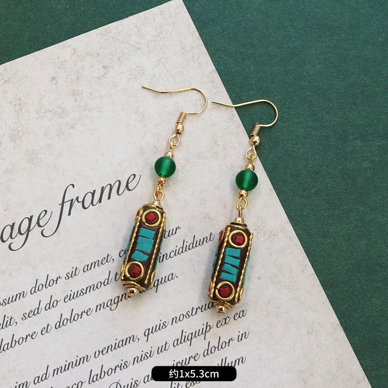 Wholesale Nepal Minimalist Alloy Earrings