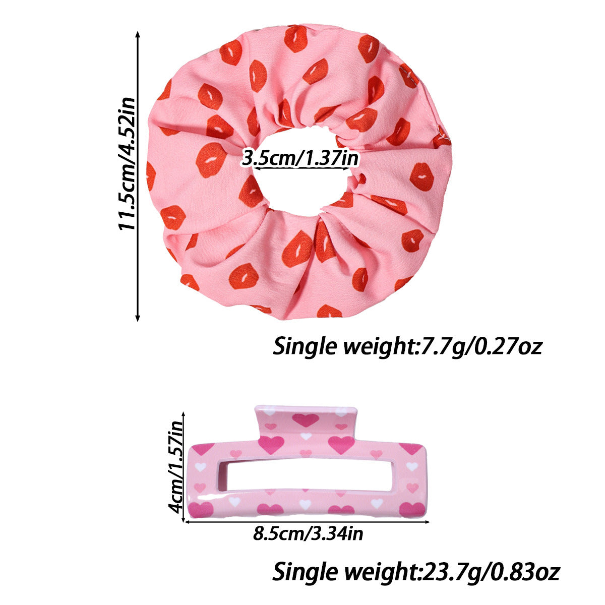 Wholesale Love Cupid Rose Valentine's Day Hairpin Shark Clip