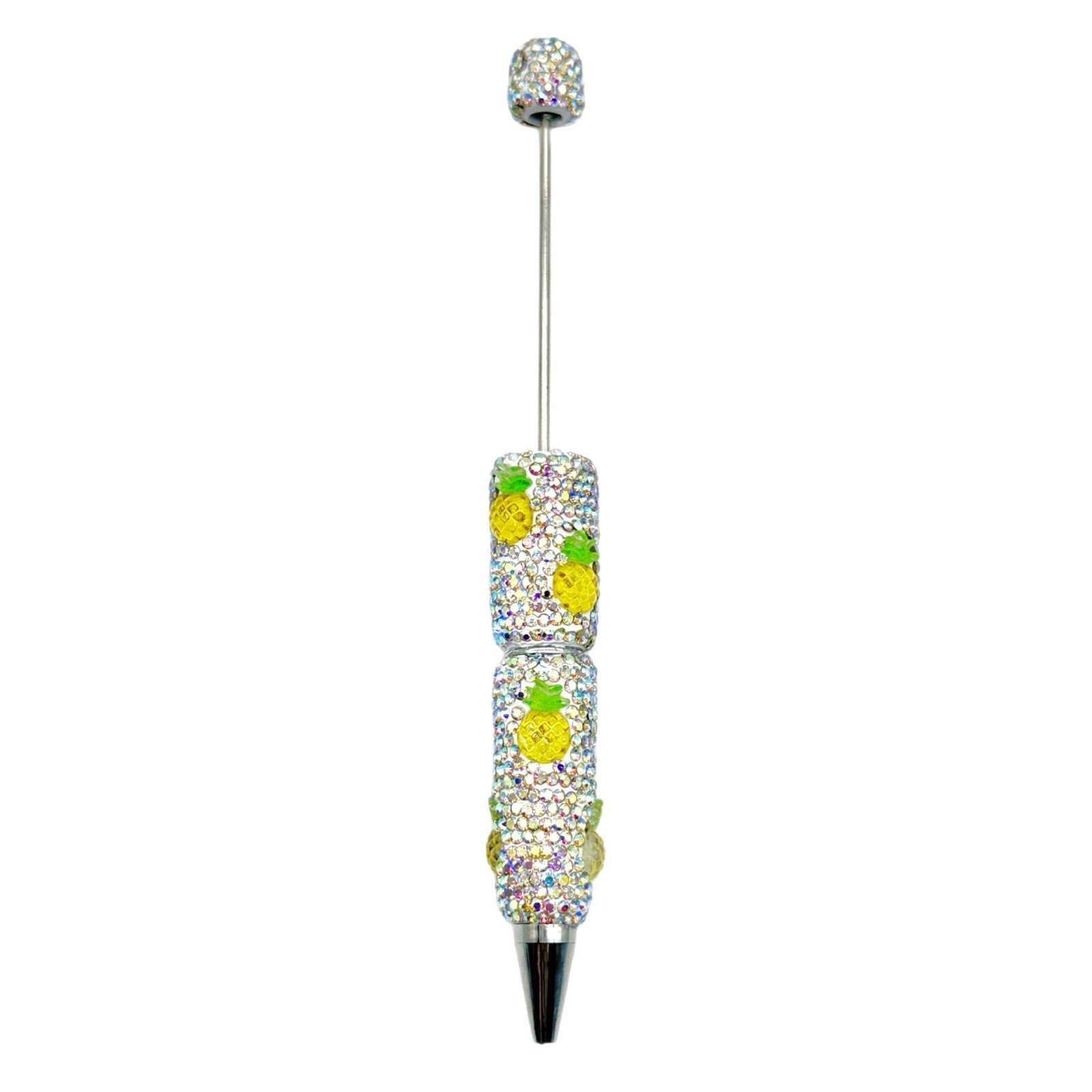 Wholesale Fruit Full Diamond beadable pens
