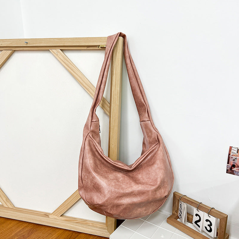 Wholesale Retro men's and women's shoulder messenger bag large capacity tote bag