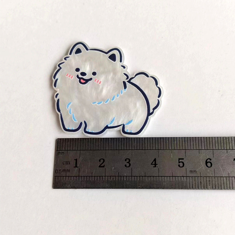 Wholesale 10pcs Cute cats and dogs Acrylic Flatback