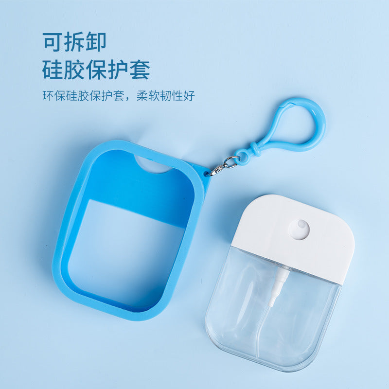 Wholesale DIY Silicone Set Spray Bottle 38ml Alcohol Perfume Hand Sanitizer Spray Bottle Travel Bottling Set Can Be Wraped Can Be DIY