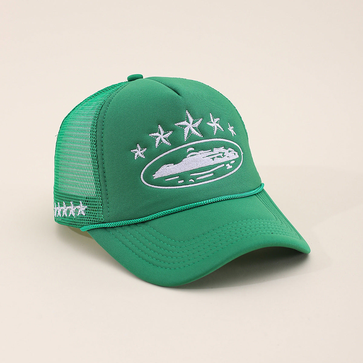 Wholesale Alcatraz Embroidered Trucker Hat,  Sunshade Baseball Cap